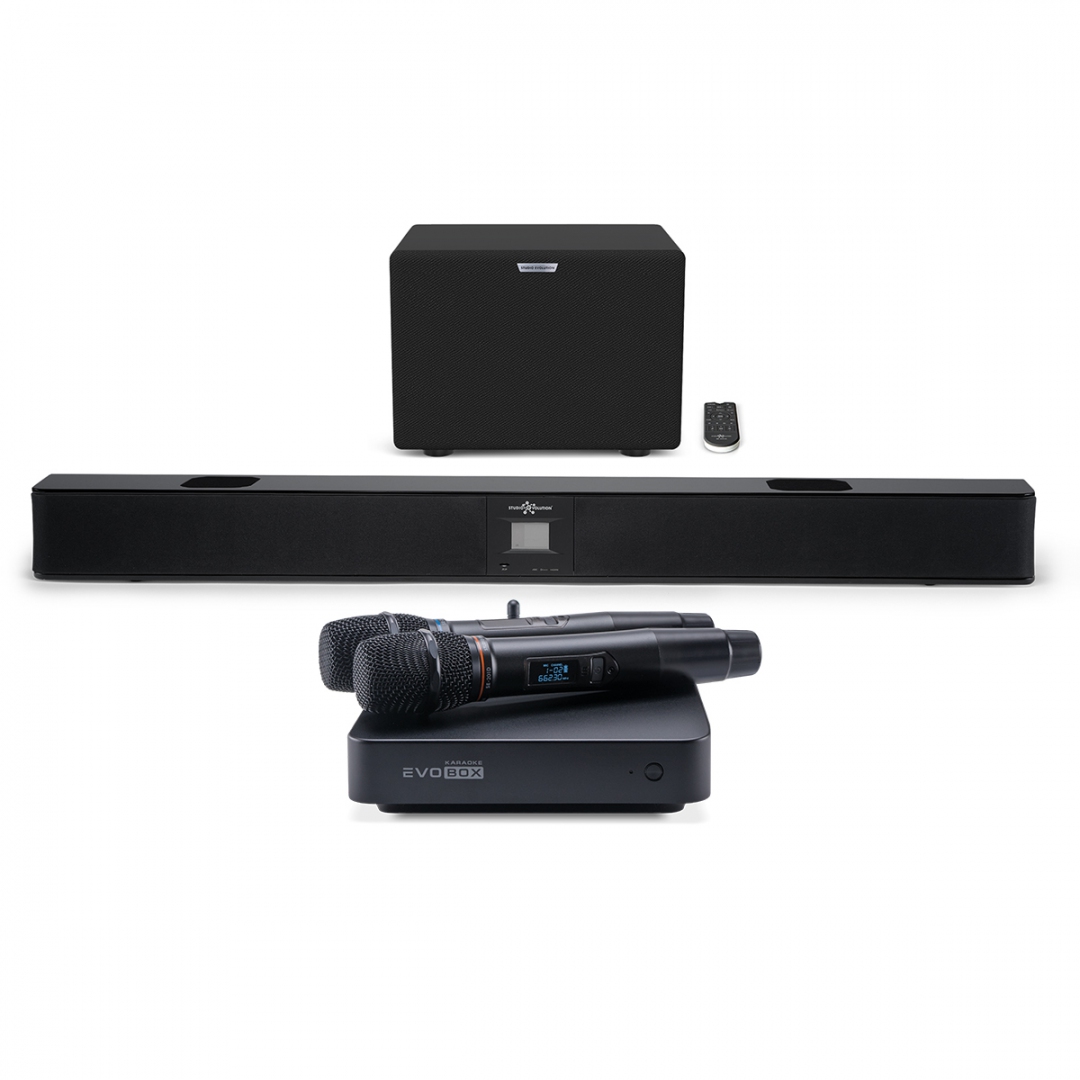 караоке-комплект EVOBOX Plus + EvoSound Bar (саундбар с караоке) в Щербинке