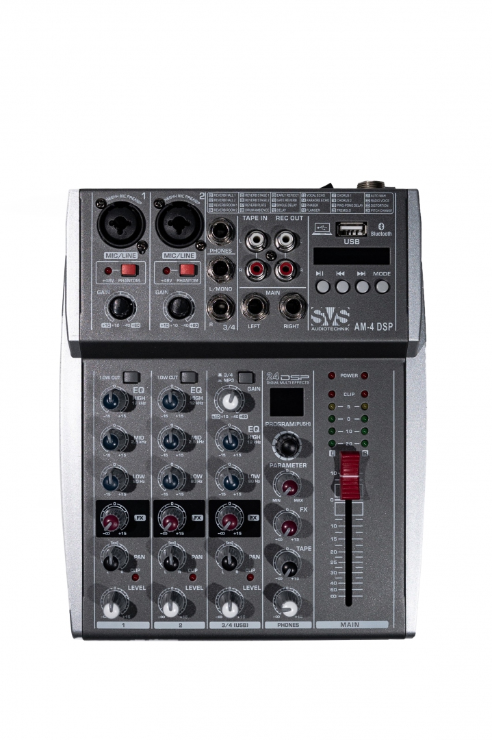 SVS Audiotechnik mixers AM-4 DSP Аналоговый микшерный пульт, 4-канала в Щербинке