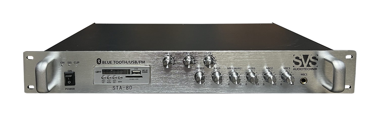 SVS Audiotechnik STA-80 Микшер-усилитель для систем Public Address в Щербинке