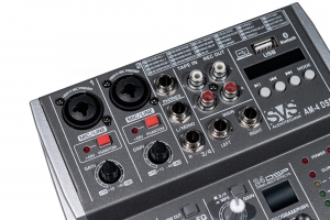 SVS Audiotechnik mixers AM-4 DSP Аналоговый микшерный пульт, 4-канала в Щербинке